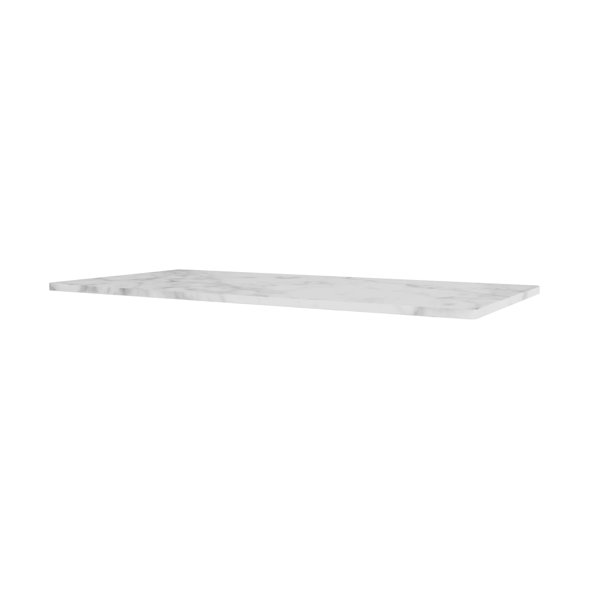 Panton Wire 桌面70,1x34,8cm, 白色大理石 Montana