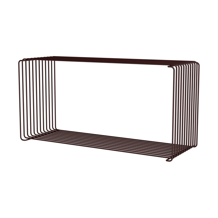 Panton Wire Extended 架子 70x34,8x25,7 cm - Black red - Montana