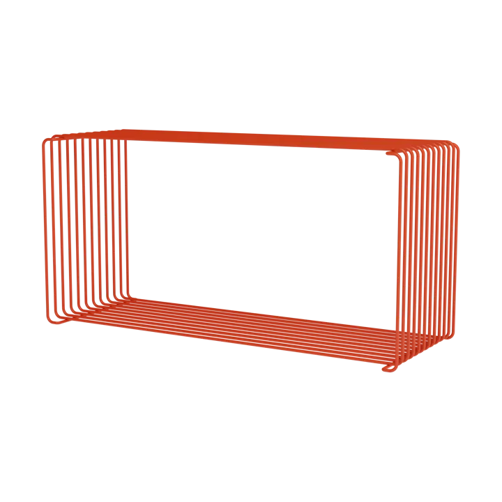 Panton Wire Extended 置物架 70x34,8x25,7cm - 玫瑰果色 - Montana