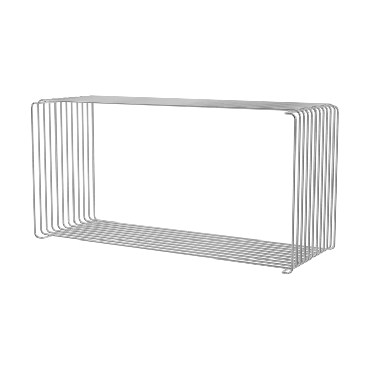 Panton Wire Extended 置物架 70x34,8x25,7cm - 铬色 - Montana