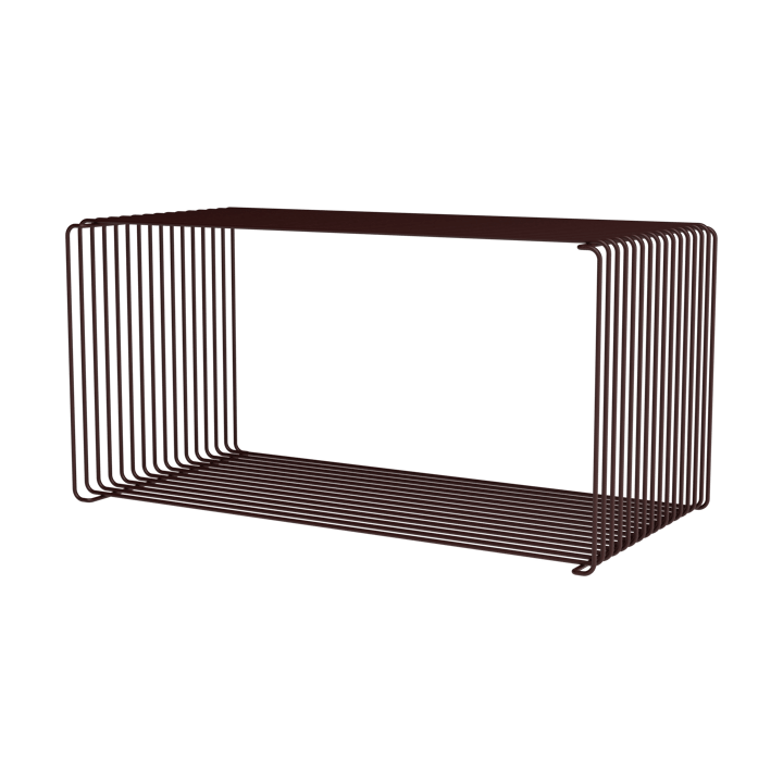 Panton Wire Extended 架子 70x34,8x34,8 cm - Black red - Montana