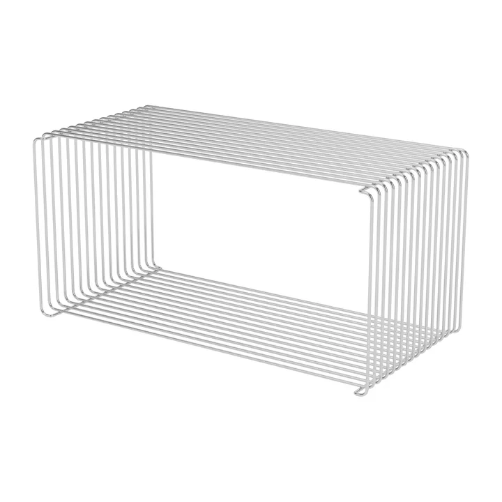 Panton Wire Extended 置物架70x34,8x34,8cm - 铬色 - Montana