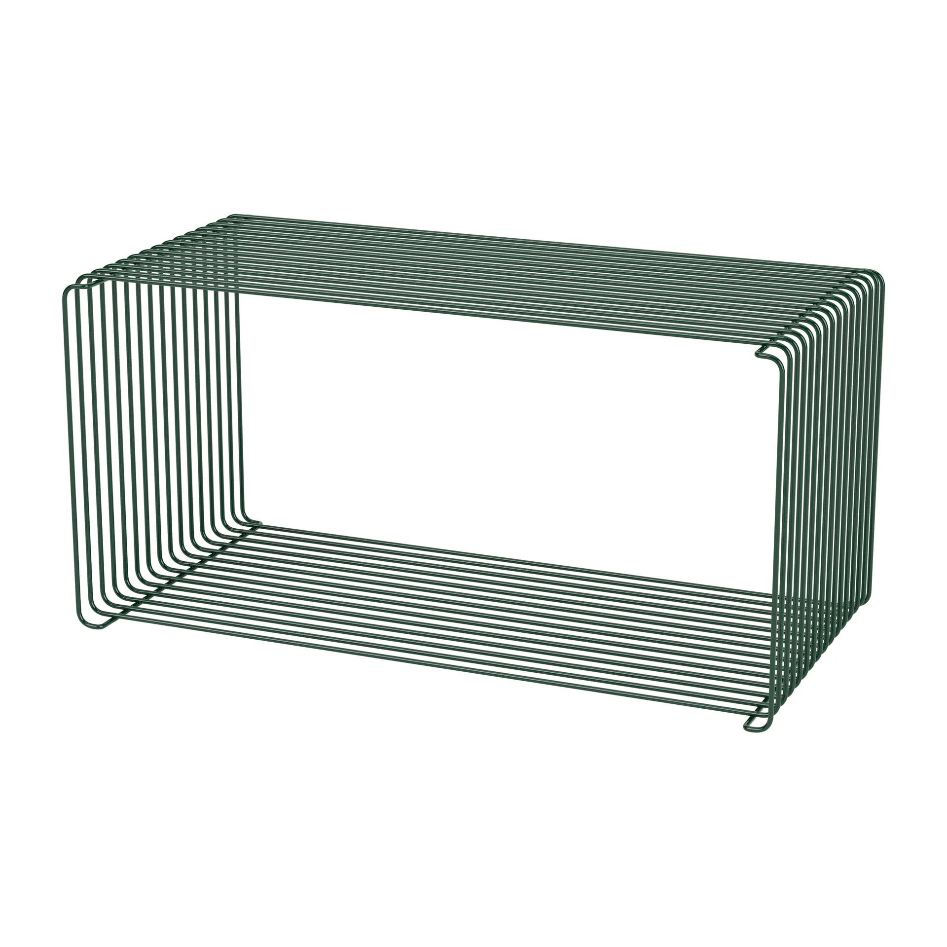 Panton Wire Extended 置物架70x34,8x34,8cm, 松绿色 Montana