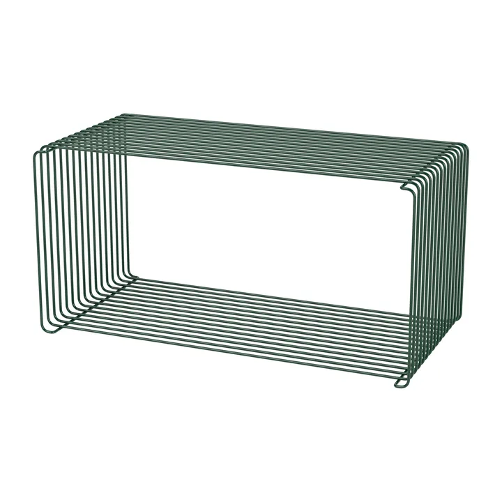 Panton Wire Extended 置物架70x34,8x34,8cm - 松绿色 - Montana