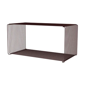Panton Wire Extended 置物架70x34,8x34,8cm - 黑红色 - Montana