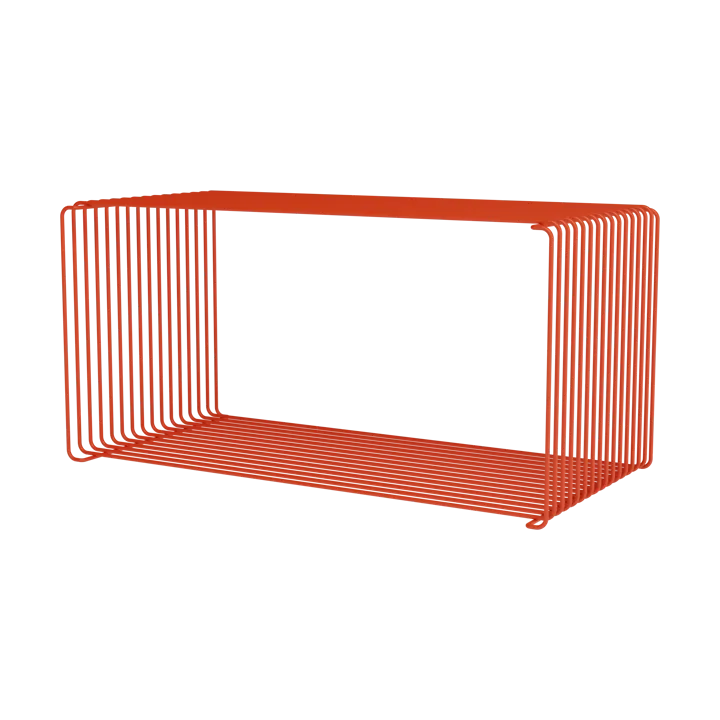 Panton Wire Extended 置物架70x34,8x34,8cm - 玫瑰果色 - Montana