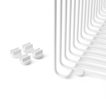 Panton Wire feet spacer feet 四件套装 - 雪白 - Montana