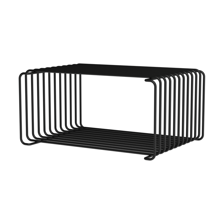 Panton Wire Half Height 架子 34.8x17.2x25.7 cm - Black - Montana