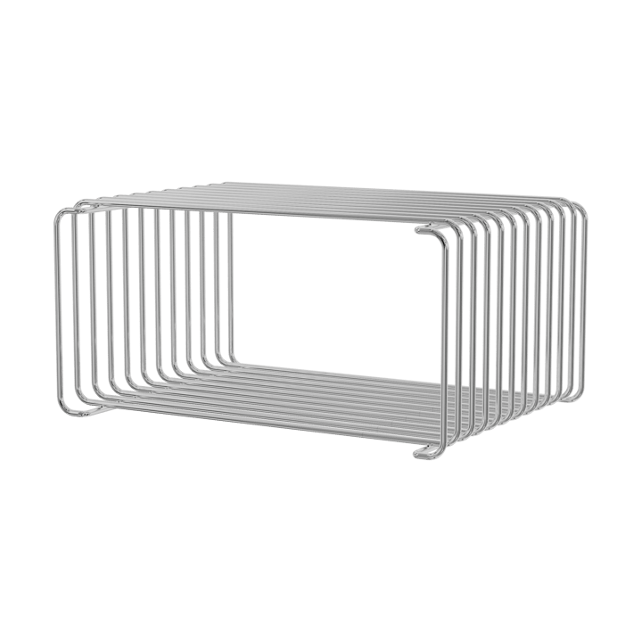 Panton Wire Half Height 架子 34.8x17.2x25.7 cm - Chrome - Montana