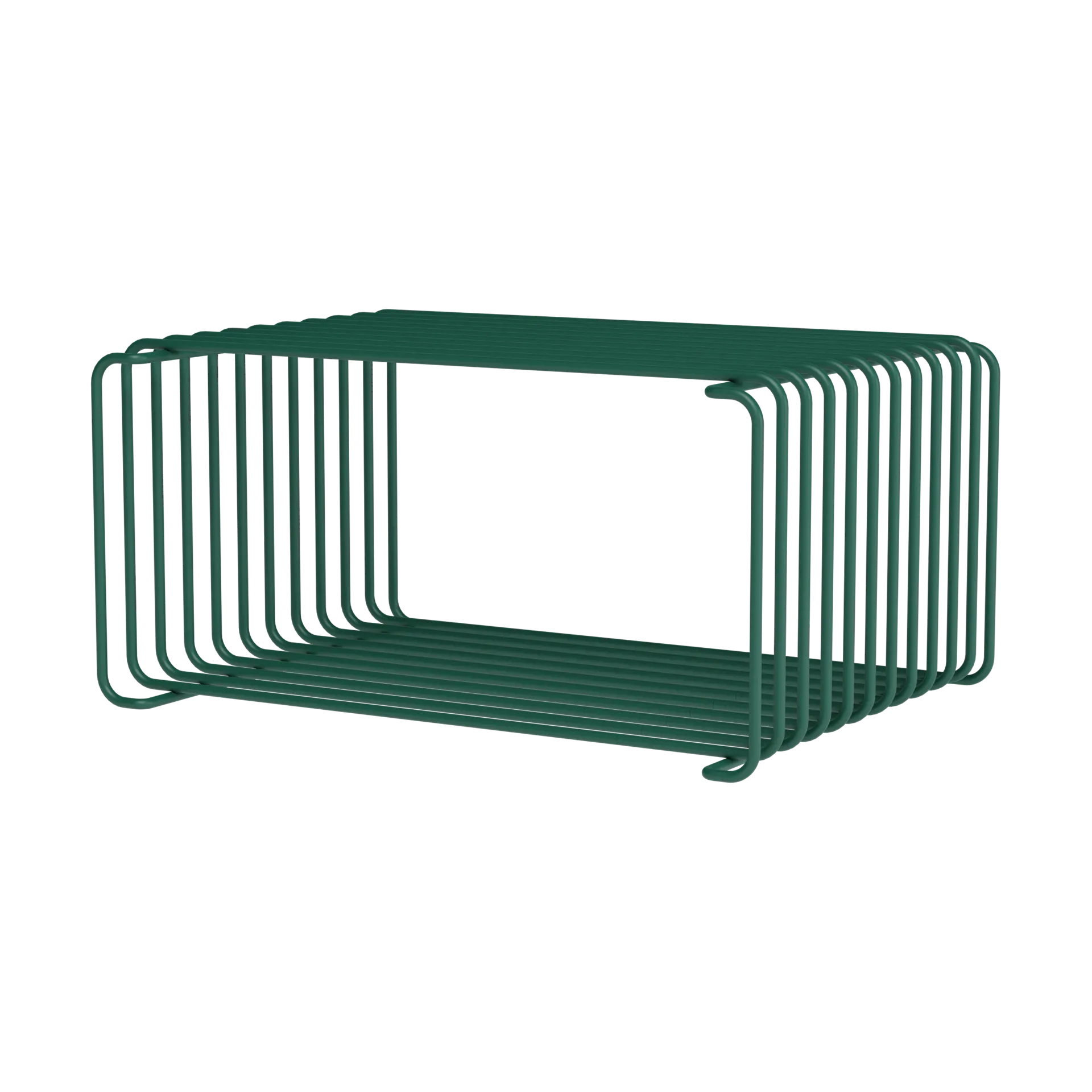 Panton Wire Half Height 架子 34.8x17.2x25.7 cm, Pine Montana