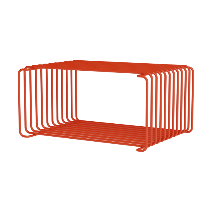 Panton Wire Half Height 架子 34.8x17.2x25.7 cm - Rosehip - Montana
