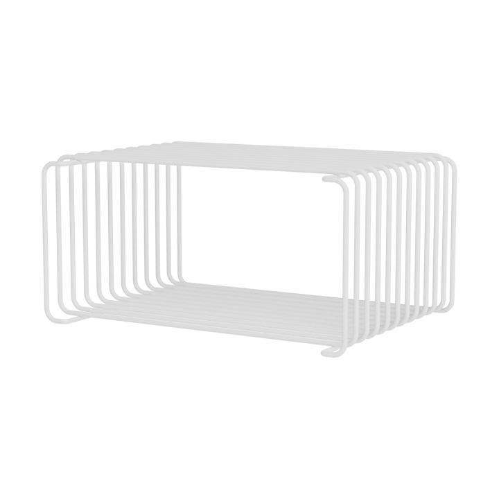 Panton Wire Half Height 架子 34.8x17.2x25.7 cm - Snow - Montana