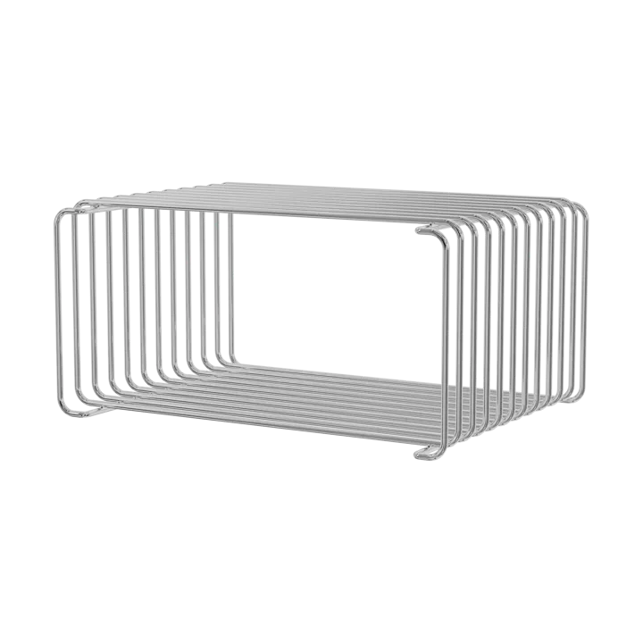 Panton Wire Half Height 置物架 34.8x17.2x25.7cm - 铬色 - Montana