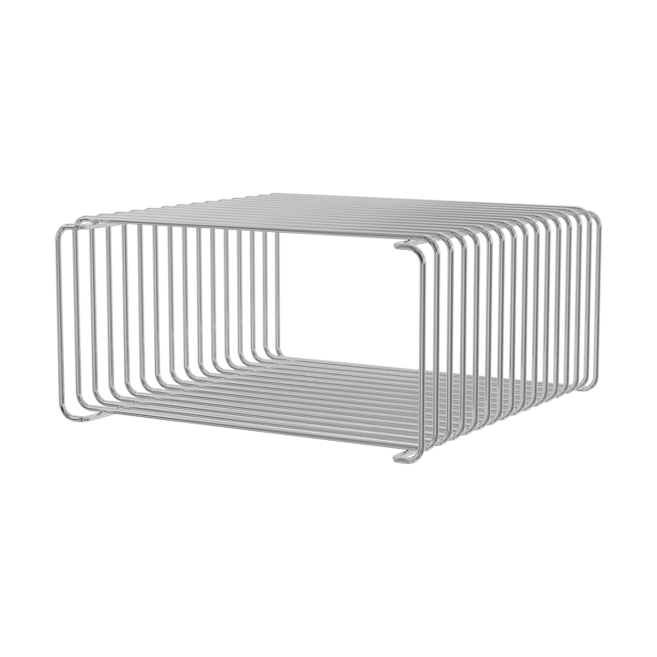 Panton Wire Half Height 架子 34.8x17.2x34.8 cm - Chrome - Montana