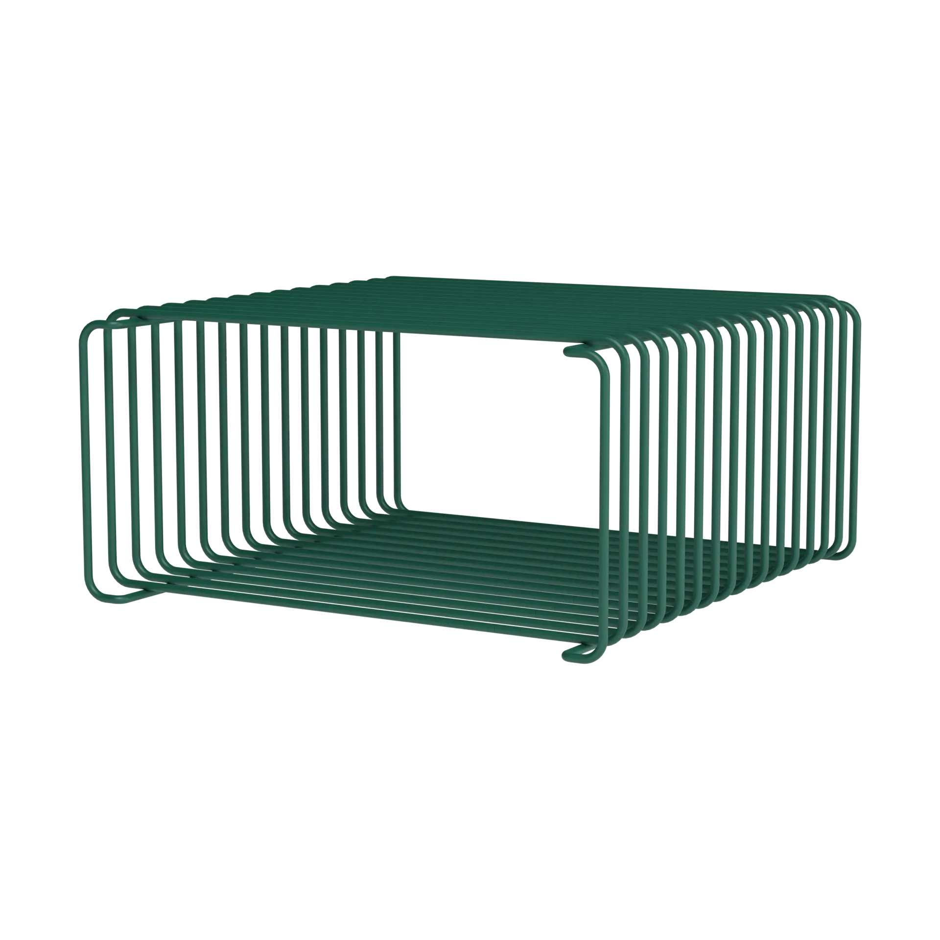 Panton Wire Half Height 架子 34.8x17.2x34.8 cm, Pine Montana