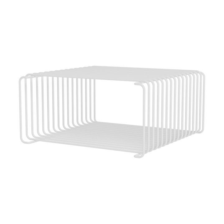 Panton Wire Half Height 架子 34.8x17.2x34.8 cm - Snow - Montana