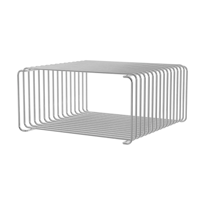 Panton Wire Half Height 置物架 34.8x17.2x34.8cm - 铬色 - Montana