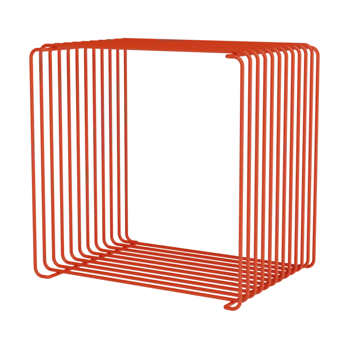 Panton Wire Single 置物架 34,8x34,8x25,7cm - 玫瑰果色 - Montana