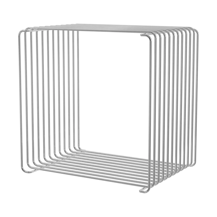 Panton Wire Single 置物架 34,8x34,8x25,7cm - 铬色 - Montana