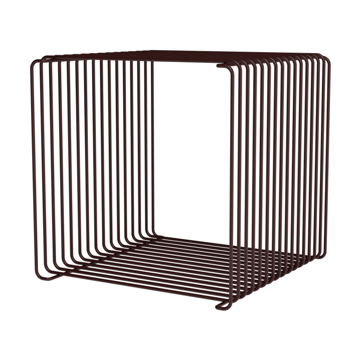 Panton Wire Single 架子 34,8x34,8x34,8 cm - Black red - Montana
