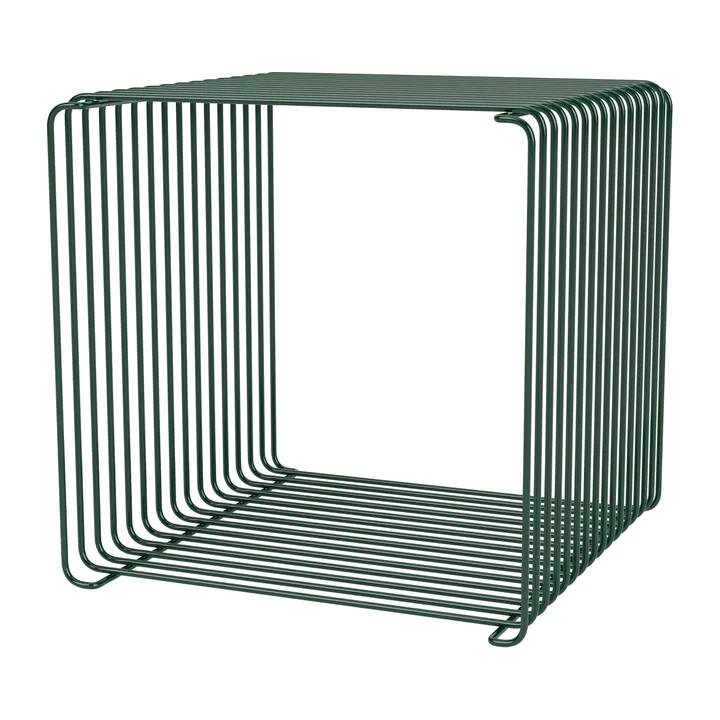 Panton Wire Single 置物架34,8x34,8x34,8cm - 松绿色 - Montana