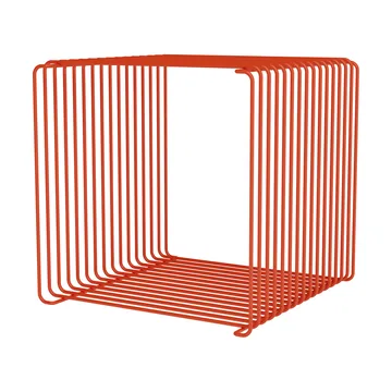 Panton Wire Single 置物架34,8x34,8x34,8cm - 玫瑰果色 - Montana