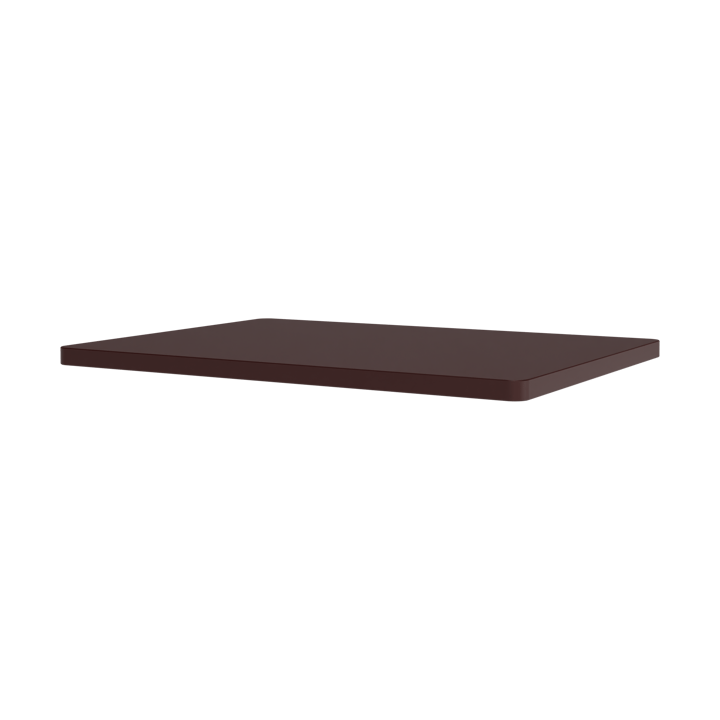 Panton Wire tabletop 34,8x25,7 cm - Black red - Montana