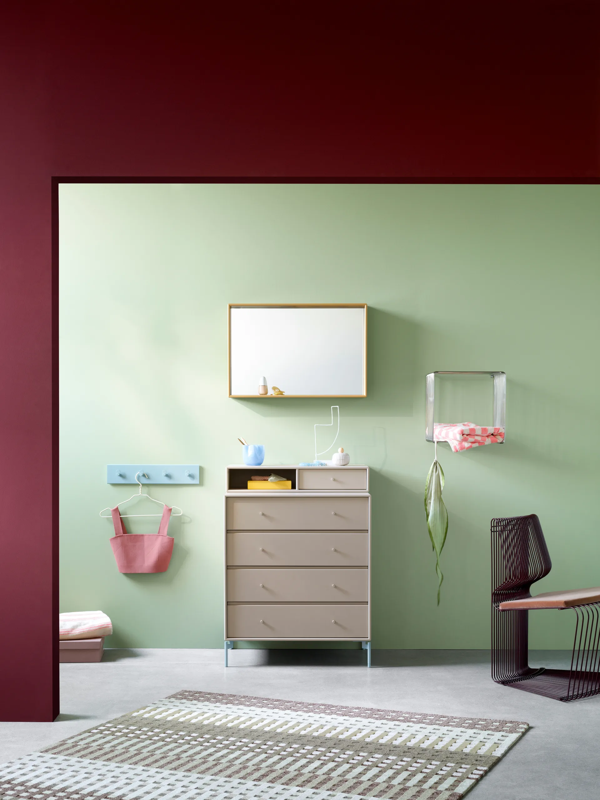 Shelfie colour 框架 镜子 46.8x69.6 cm, Cumin Montana