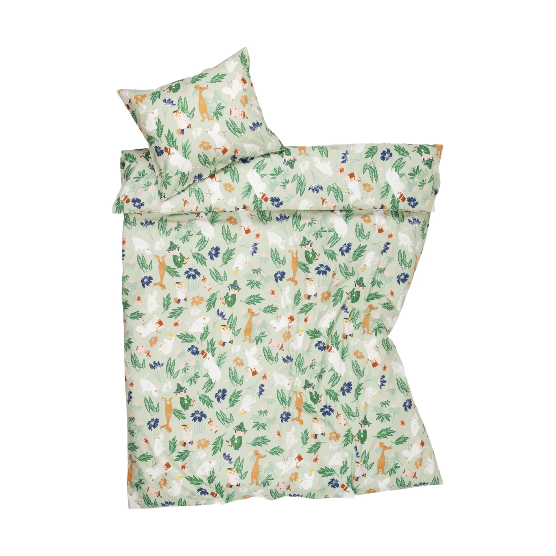 姆明 床上用品套装 150x210 cm, Flower Garden Moomin Arabia