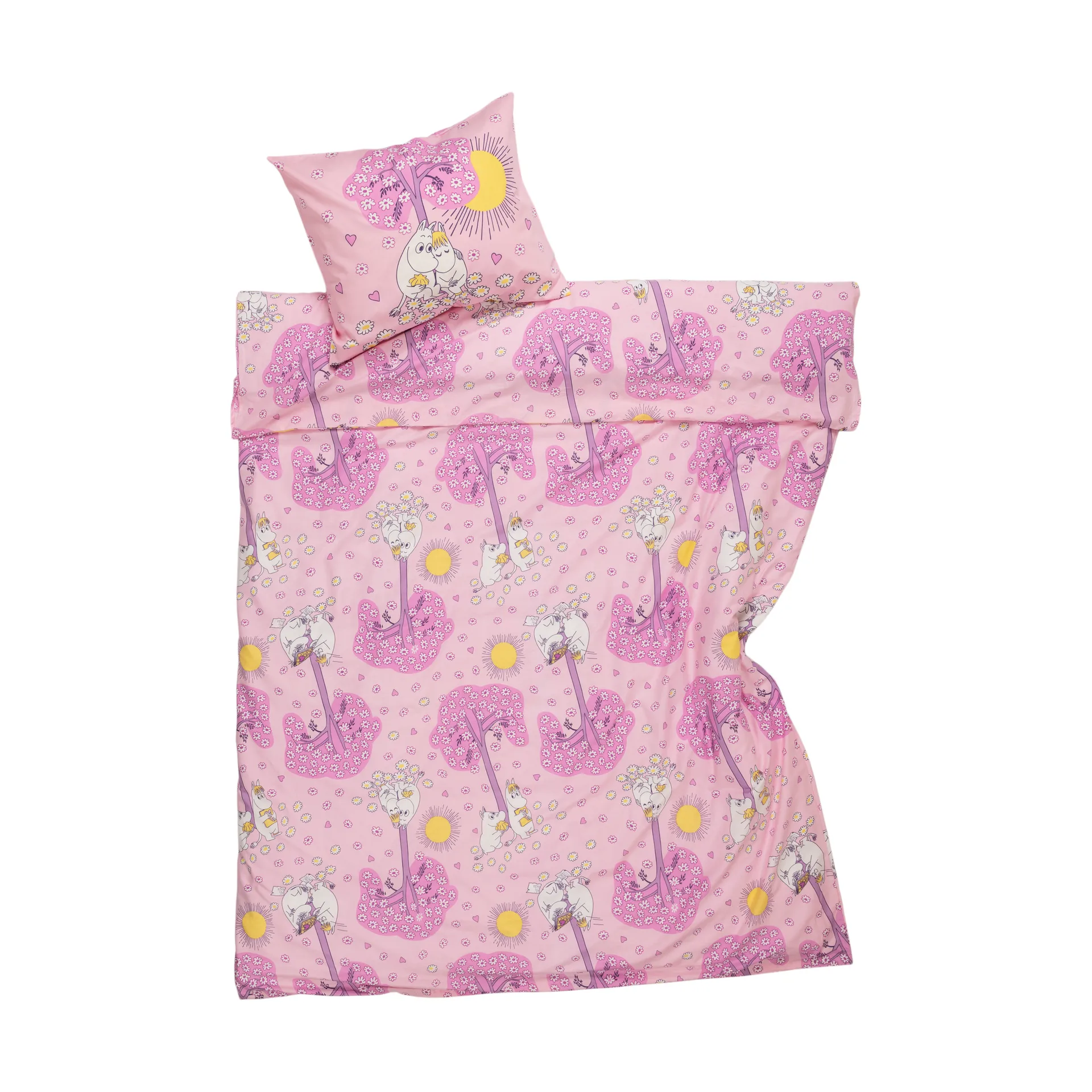 姆明 床上用品套装 150x210 cm, In love Moomin Arabia