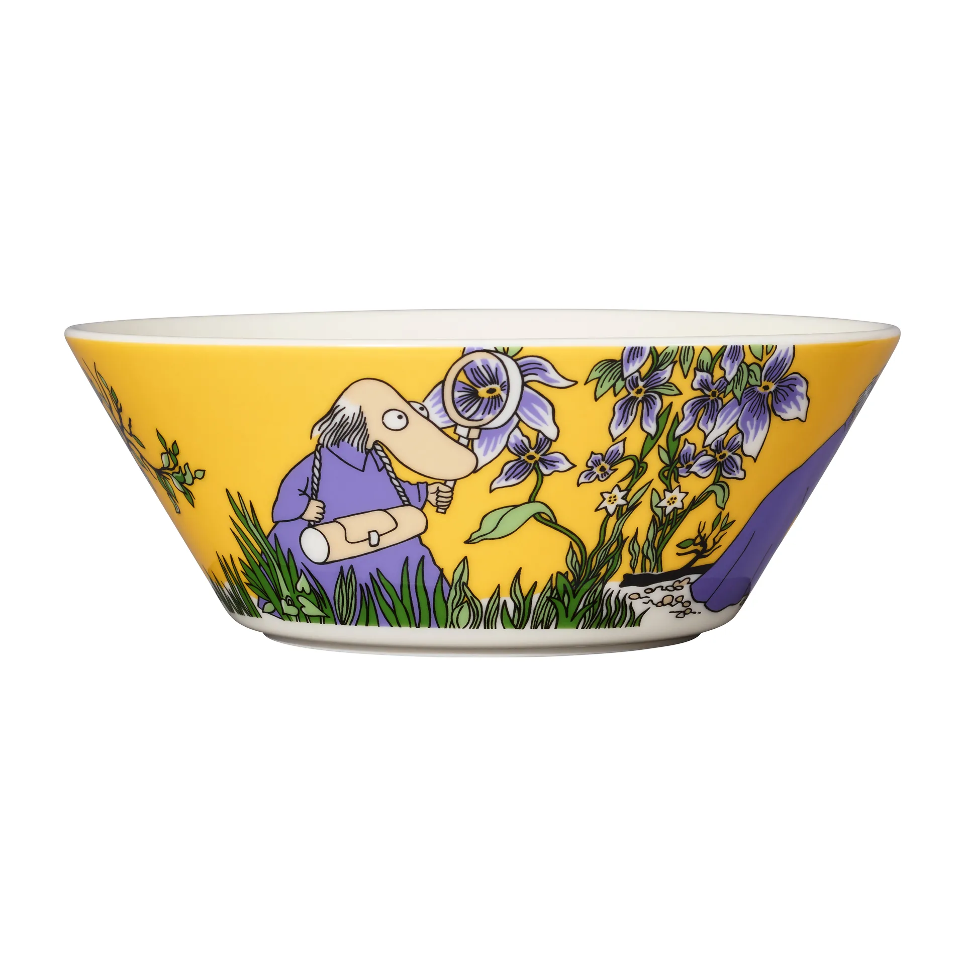 赫木伦姆明碗 Ø15cm, 黄色 Moomin Arabia