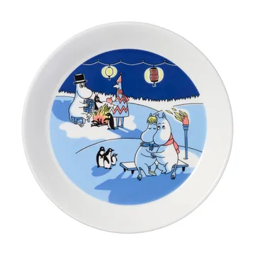 姆明 篝火与航行盘子2件装 - 19 cm - Moomin Arabia