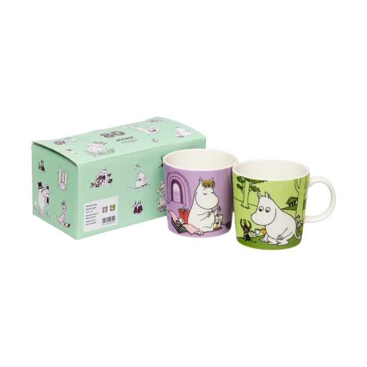 歌妮与姆明托姆莉姆明马克杯 2件 - 300ml - Moomin Arabia