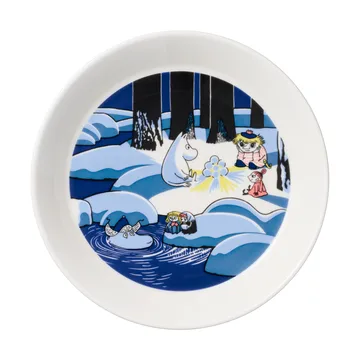 雪地烛台 & 姆明之日 2018 姆明盘子套装 - Ø19cm - Moomin Arabia