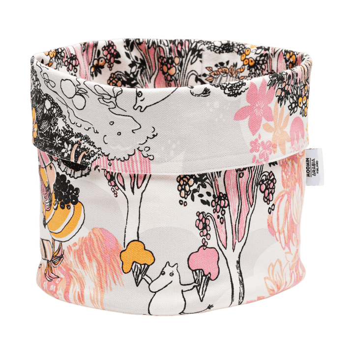 姆明 储物篮 Ø20x24 cm - 粉色 - Moomin Arabia
