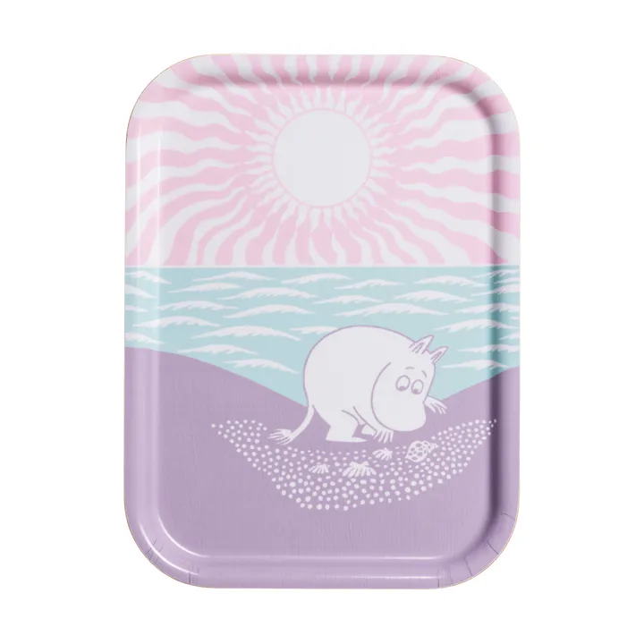 海滩日姆明托盘 - 20x27cm - Moomin Arabia