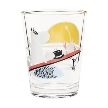 姆明 玻璃 220ml - Evening Dip - Moomin Arabia