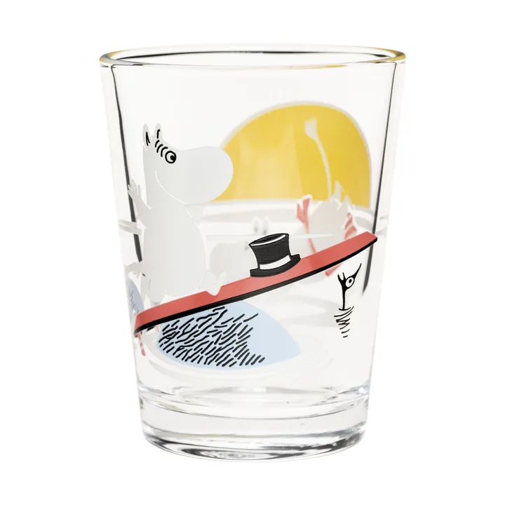姆明 玻璃 220ml - Evening Dip - Moomin Arabia