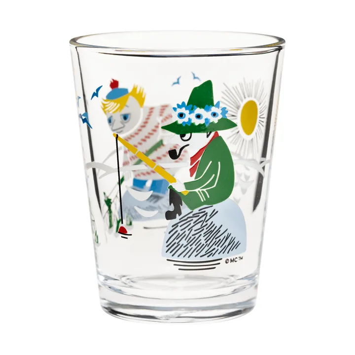 姆明 玻璃 220ml - Fishing - Moomin Arabia