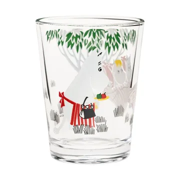 姆明 玻璃 220ml - Resting Pause - Moomin Arabia