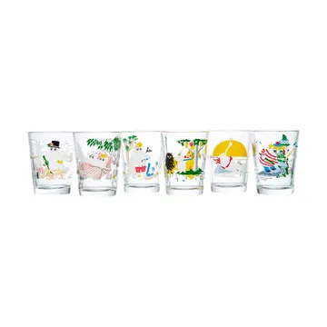 姆明 玻璃 220ml - Together - Moomin Arabia