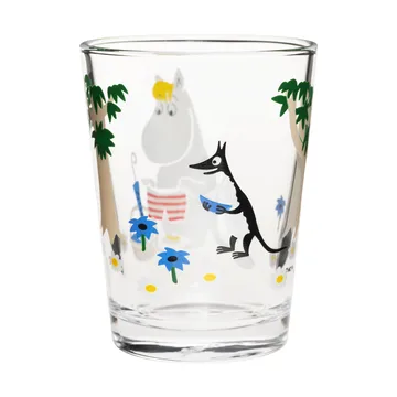 姆明 玻璃 220ml - We're going on vacation - Moomin Arabia