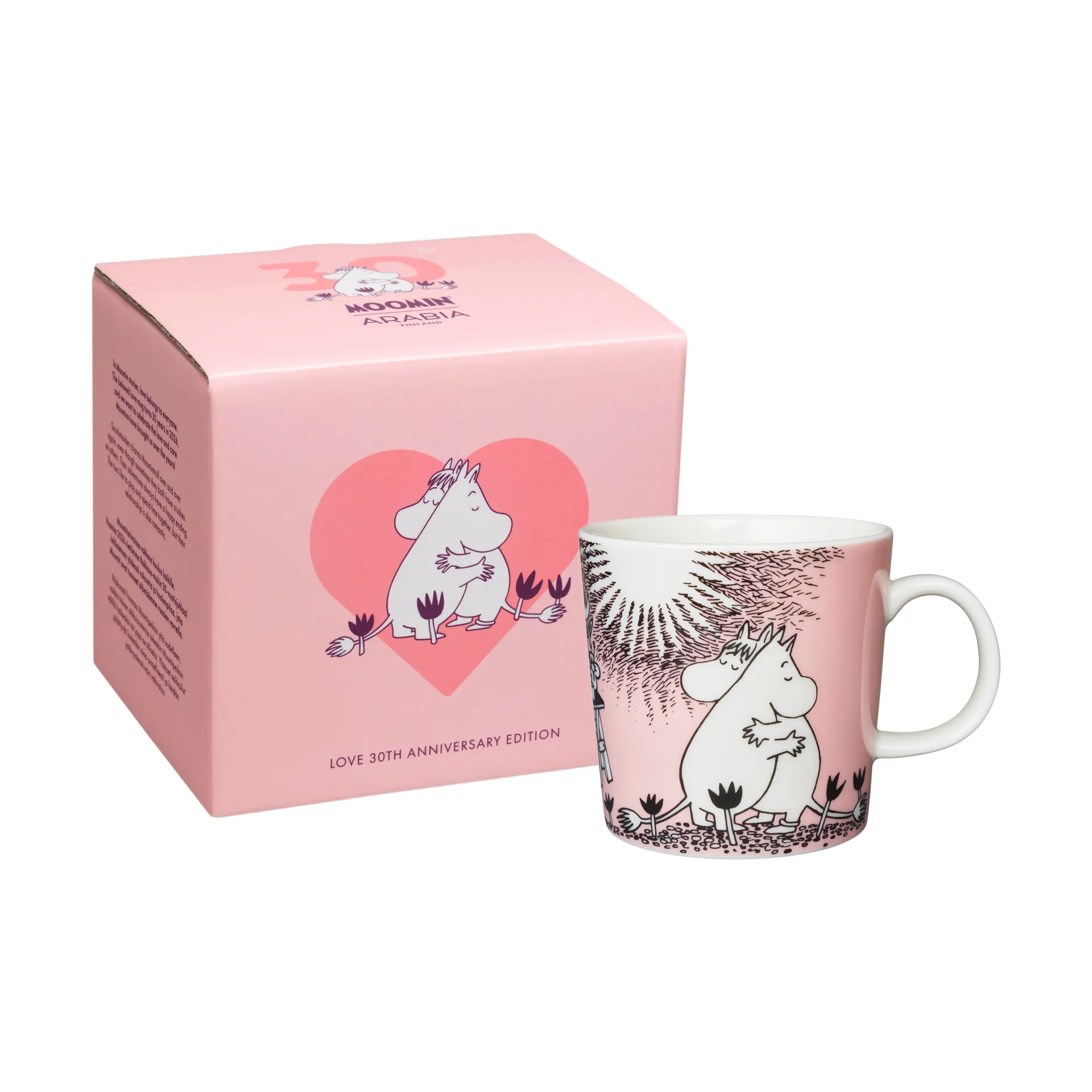 爱你30年 姆明马克杯礼盒, 300ml Moomin Arabia