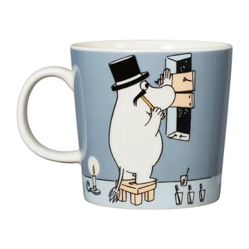 姆明爸爸马克杯 300ml - 灰色 - Moomin Arabia