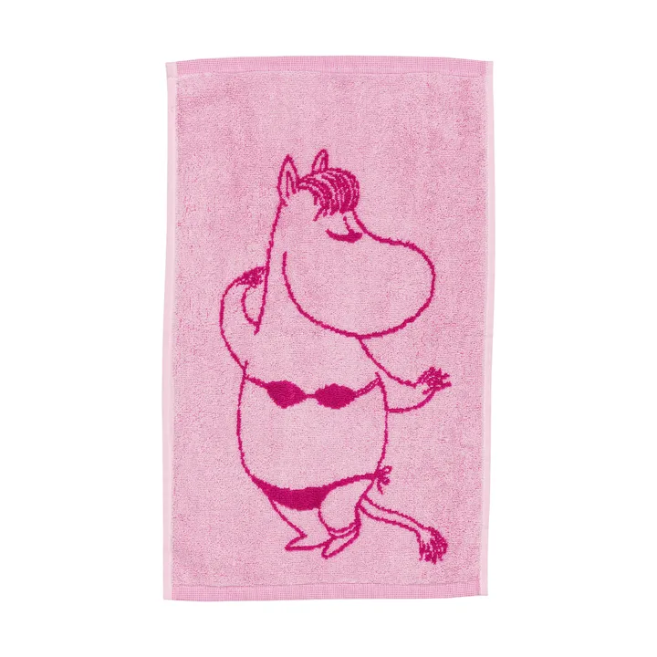 姆明 毛巾 30x50 cm - Snorkmaiden 粉色 - Moomin Arabia