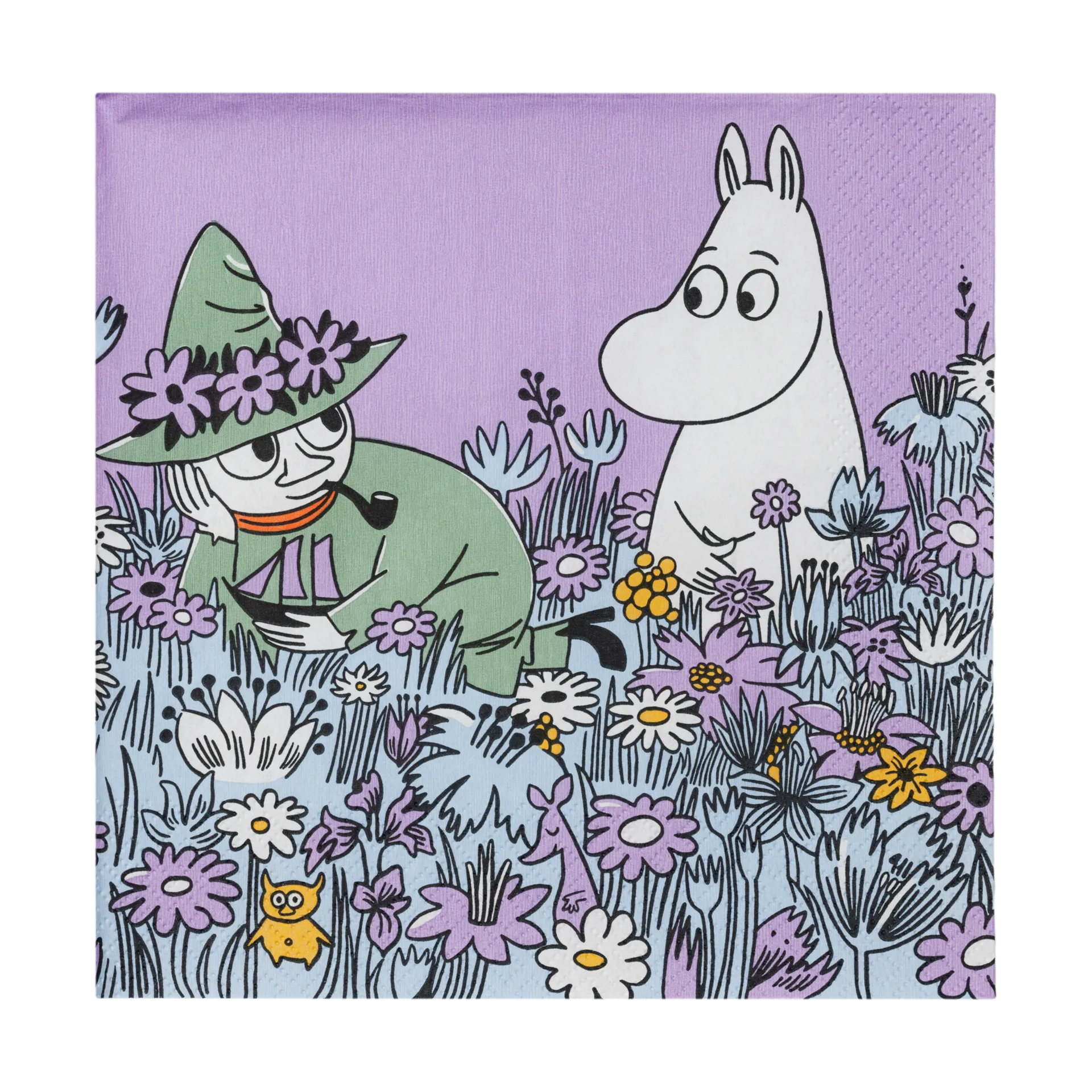 永远的朋友纸巾33x33cm 20件装, 多色 Moomin Arabia