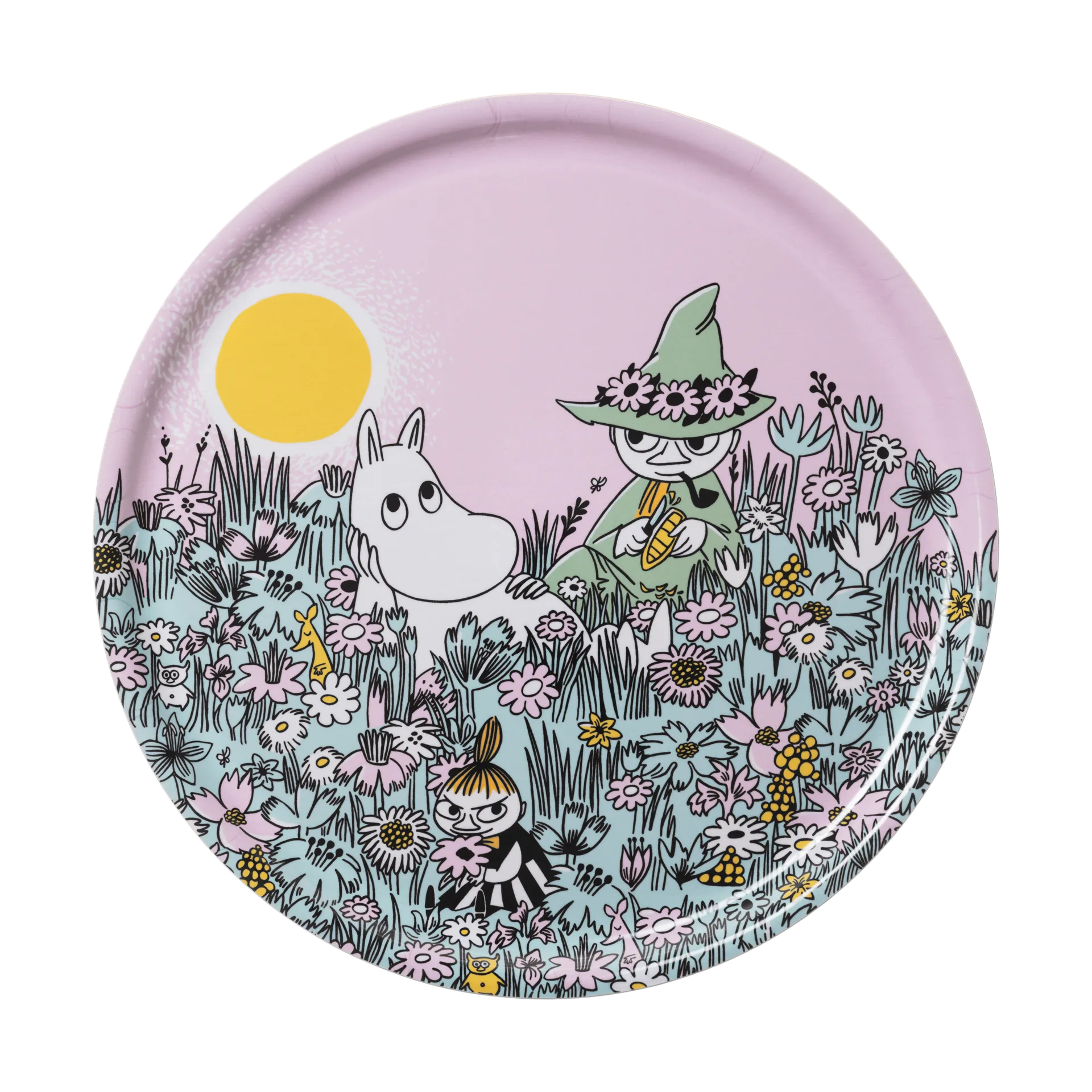 永远的朋友姆明托盘, Ø35cm Moomin Arabia