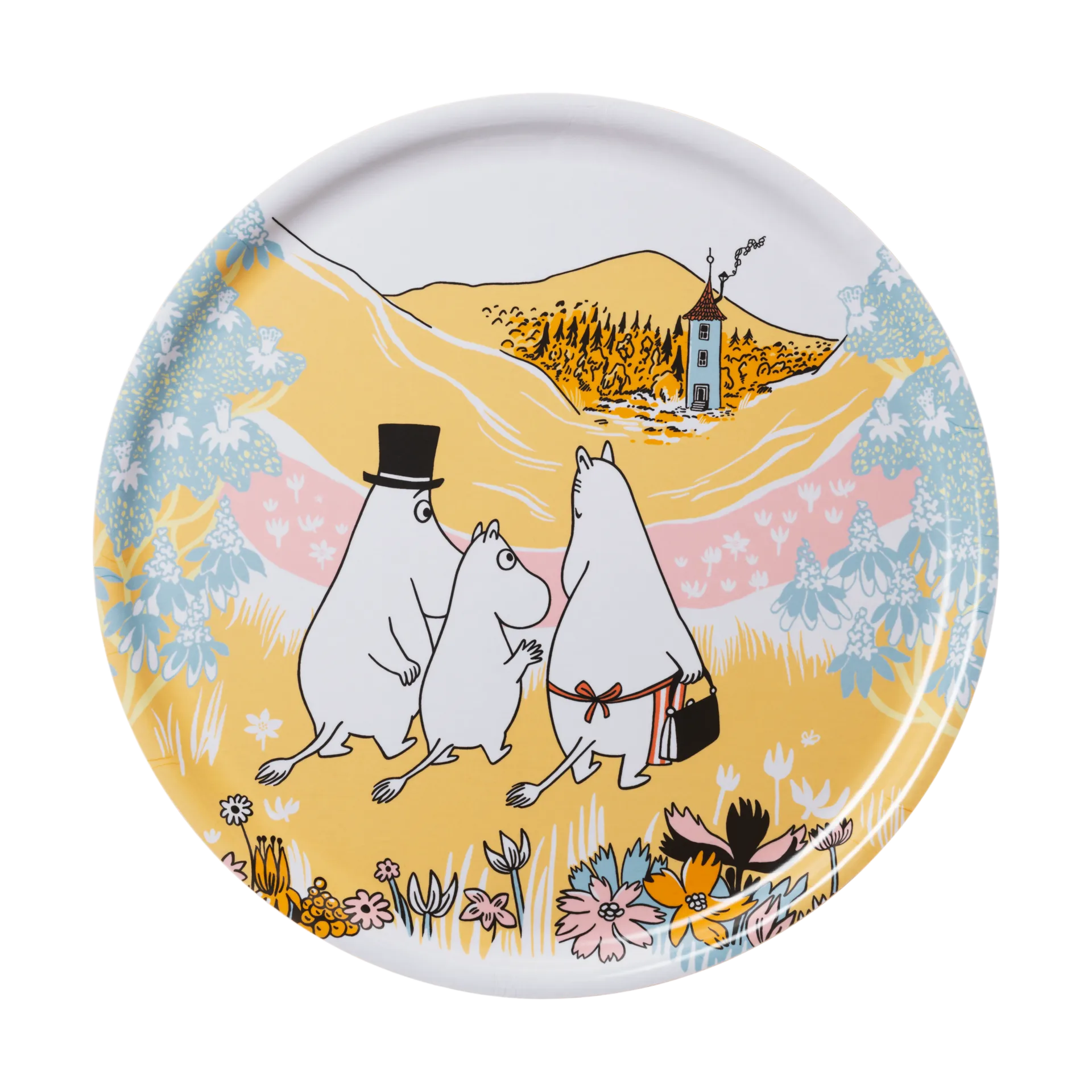 家庭时光姆明托盘, Ø35cm Moomin Arabia