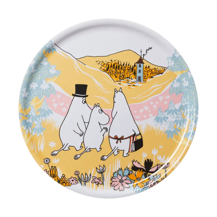 家庭时光姆明托盘 - Ø35cm - Moomin Arabia