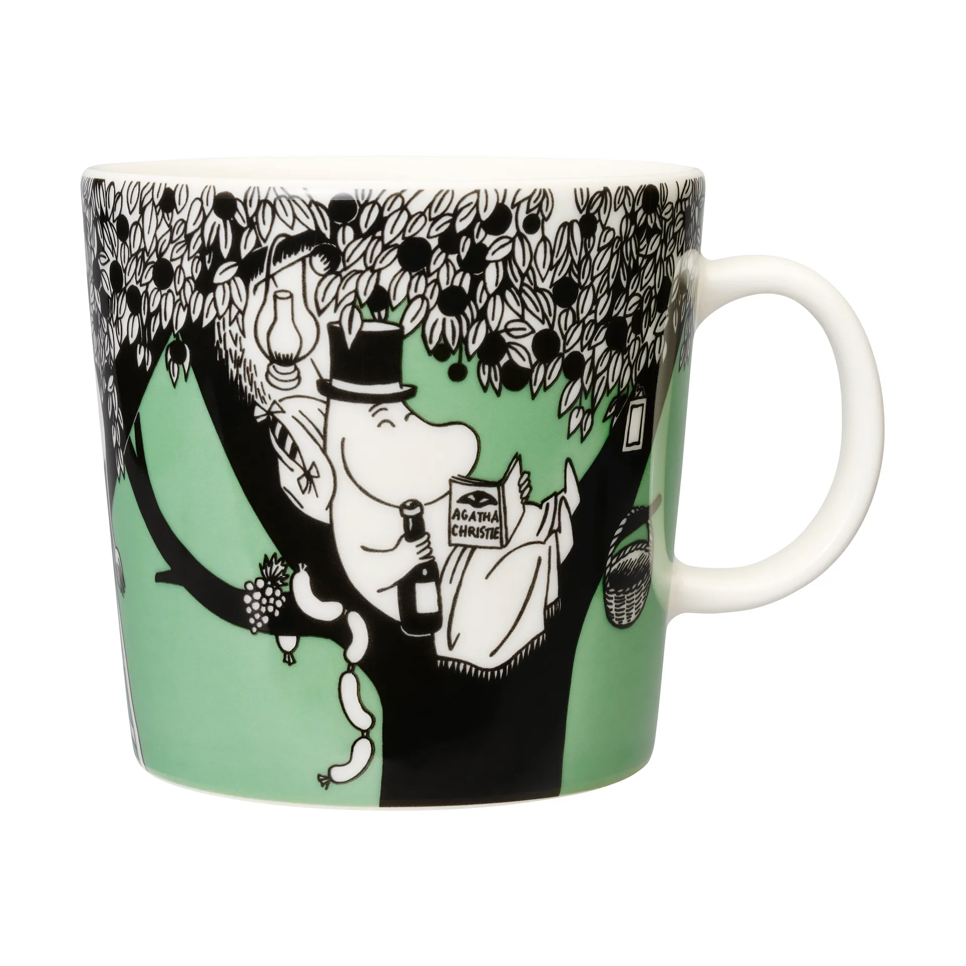 绿色姆明马克杯 特别款, 40厘升 Moomin Arabia